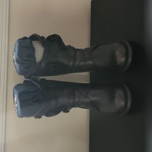 Freebird by Steven 'Baker' Boots in Black Size 7 NWOB